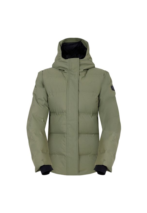 DARE 2B - Damska Kurtka Ocieplana Entrusted Padded Jacket. Kolor: zielony. Materiał: puch. Sport: turystyka piesza