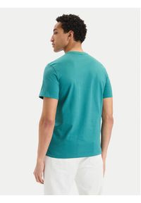 Calvin Klein Jeans T-Shirt LV14RD254G Turkusowy Regular Fit. Kolor: turkusowy. Materiał: bawełna #5