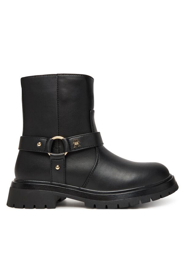 TOMMY HILFIGER - Botki Tommy Hilfiger. Kolor: czarny