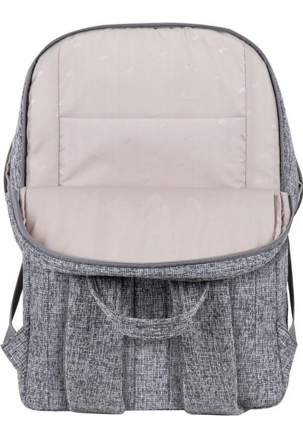 RIVACASE - Plecak Rivacase 7962 szary. Kolor: szary. Materiał: poliester, tkanina. Styl: casual
