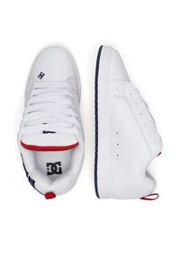DC Shoes Sneakersy COURT GRAFFIK DC01661111 Biały. Kolor: biały. Materiał: skóra #6