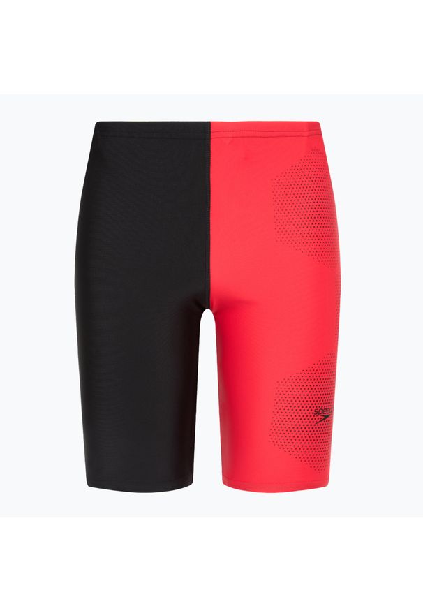Jammery pływackie dziecięce Speedo Tech Placement Jammer. Kolor: czarny