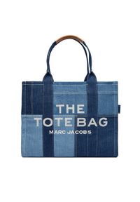 MARC JACOBS - Marc Jacobs Torebka The Denim Large Tote Bag H018M06FA21 Niebieski. Kolor: niebieski