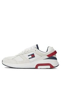 Tommy Jeans Sneakersy Tjm Runner Combined EM0EM01319 Granatowy. Kolor: niebieski. Materiał: materiał #2