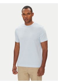 United Colors of Benetton - United Colors Of Benetton T-Shirt 3M4WU1088 Niebieski Relaxed Fit. Kolor: niebieski. Materiał: bawełna