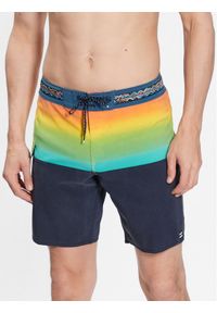 Billabong Szorty kąpielowe Fifty Pro ABYBS00388 Kolorowy Regular Fit. Materiał: syntetyk. Wzór: kolorowy