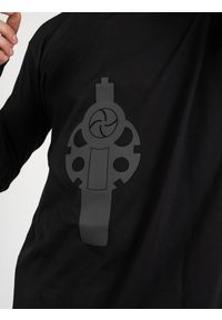 La Haine Inside Us Bluza "Wannact-Unisex" | A2208 | WANNACT | Kobieta | Czarny. Kolor: czarny. Materiał: wiskoza, elastan, nylon. Długość: długie. Wzór: nadruk, aplikacja #4