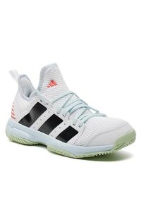 Adidas - adidas Buty Stabil Indoor ID1137 Biały. Kolor: biały #4
