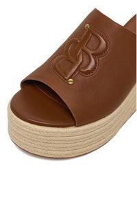 Badura Klapki EO-AMINA-LT0228-26-801 Brązowy. Kolor: brązowy. Materiał: skóra #5