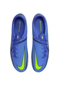 Buty piłkarskie Nike Phantom GT2 Academy FG/MG M DA4433 570 niebieski,szary niebieskie. Zapięcie: sznurówki. Kolor: niebieski, wielokolorowy, szary. Szerokość cholewki: normalna. Sport: piłka nożna