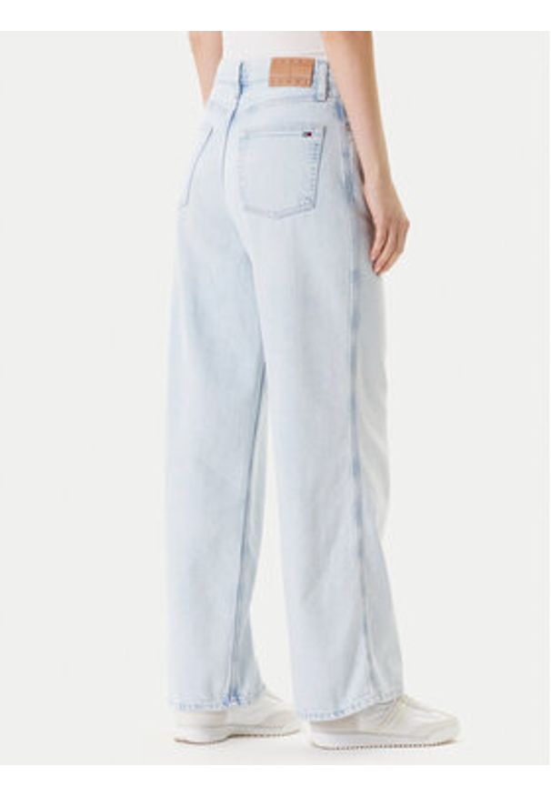 Tommy Jeans Jeansy Claire DW0DW21378 Niebieski Wide Leg. Kolor: niebieski