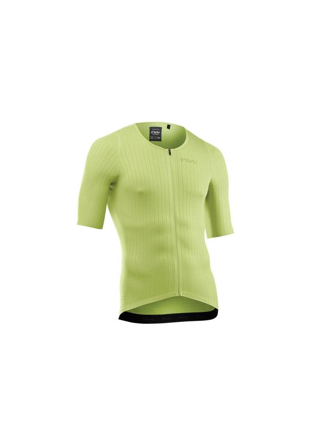 Koszulka rowerowa NORTHWAVE Extreme Ultra Light Jersey żółty. Kolor: żółty. Materiał: jersey