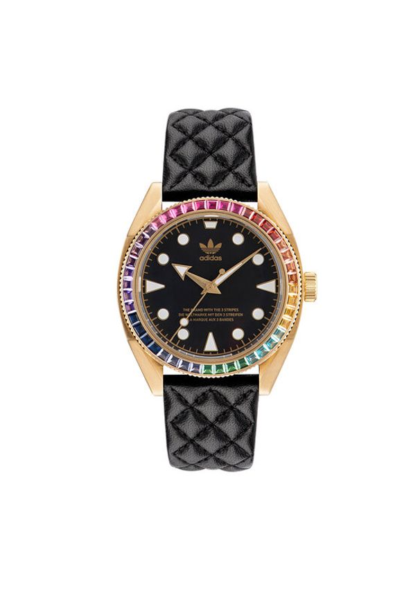 adidas Originals Zegarek Edition Two Icon Watch AOFH23002 Złoty. Kolor: złoty