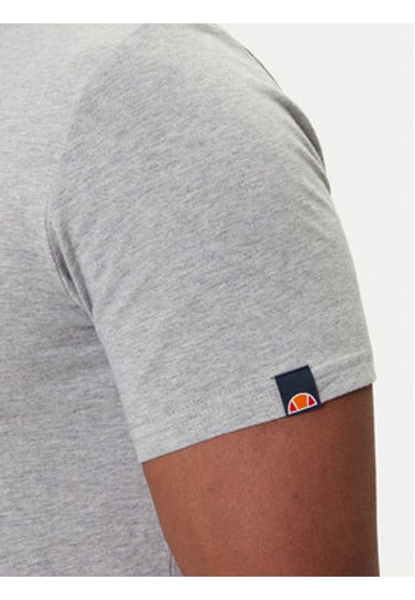 Ellesse T-Shirt Sl Prado SHC07405 Szary Regular Fit. Kolor: szary. Materiał: bawełna