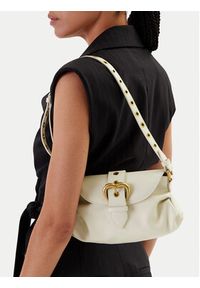 Pinko - PINKO Torebka Jolene Shoulder Mini PE 25 PLTT 102802 A270 Biały. Kolor: biały. Materiał: skórzane