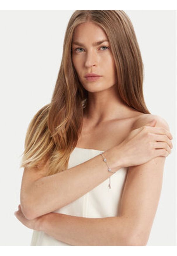 Swarovski Bransoletka 5732272 Srebrny. Materiał: srebrne. Kolor: srebrny