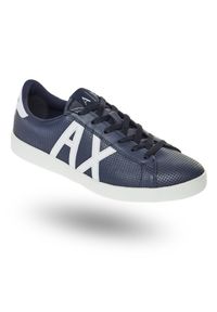 Armani Exchange - Sneakersy męskie skórzane ARMANI EXCHANGE. Materiał: skóra #1