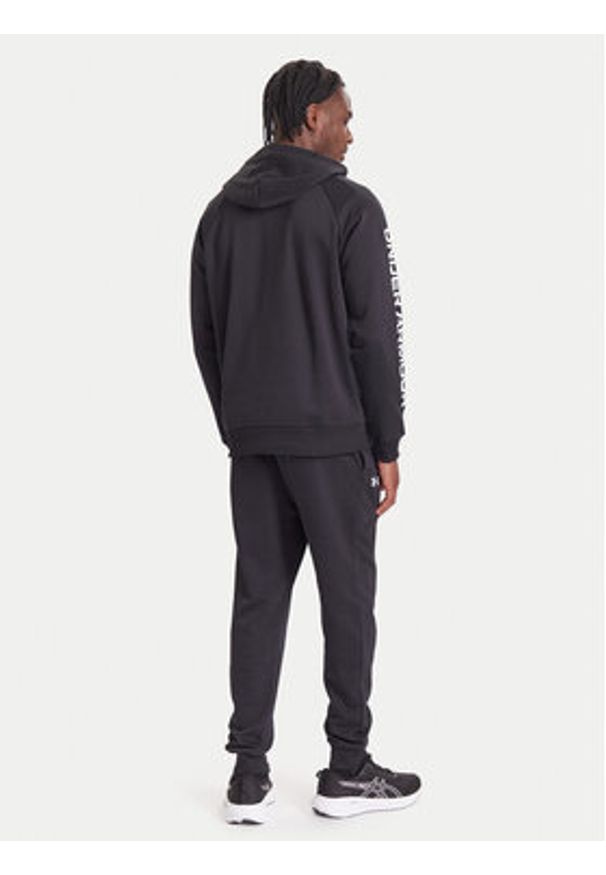 Under Armour Dres Ua Rival 1379768 Czarny Loose Fit. Kolor: czarny. Materiał: bawełna