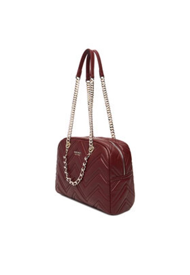 Nine West Torebka CEO-ALICE-LA482-3468 Bordowy. Kolor: czerwony