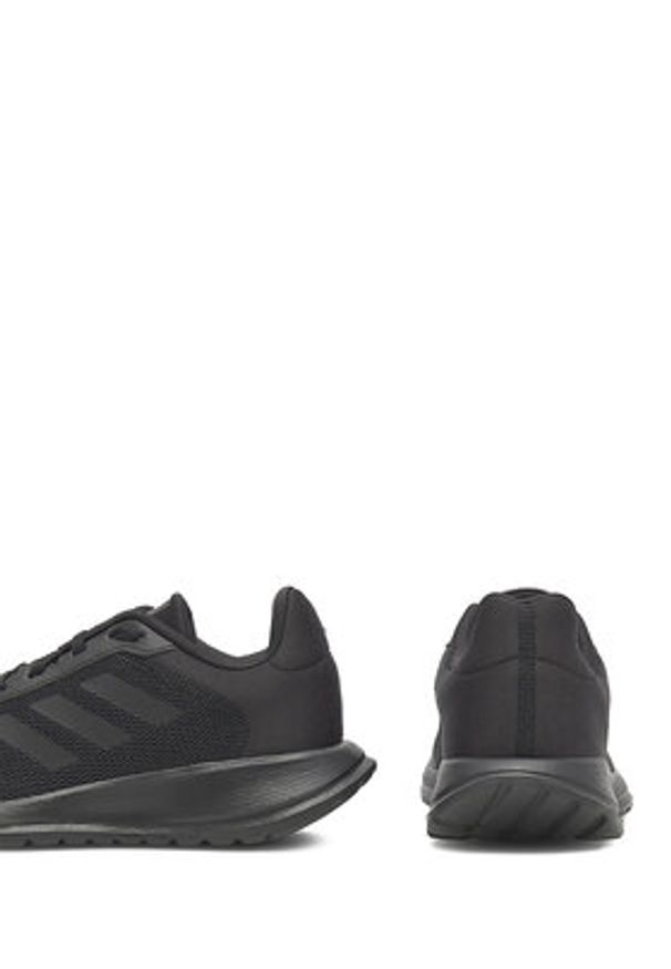 Adidas - adidas Sneakersy Tenasaur Run 2.0 K IG8572 Czarny. Kolor: czarny. Materiał: materiał. Sport: bieganie