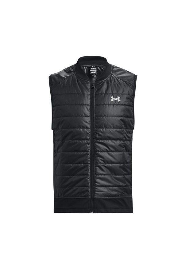 Bluza Under Armour Ua Strm Ins Run Vest Dorosłych. Kolor: czarny. Materiał: poliester. Sport: bieganie