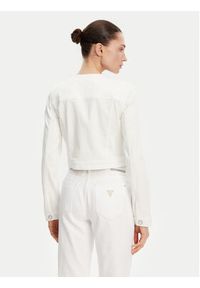 Guess Kurtka przejściowa 172731 Biały Classic Fit. Kolor: biały. Materiał: bawełna