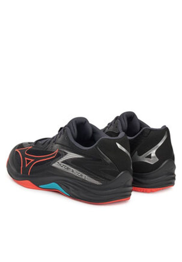 Mizuno Buty halowe Thunder Blade Z V1GA2370 Czarny. Kolor: czarny. Materiał: materiał