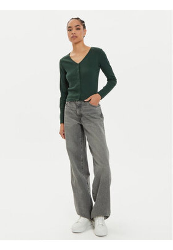 Levi's® Bluzka Muse A8783-0005 Zielony Slim Fit. Kolor: zielony. Materiał: bawełna