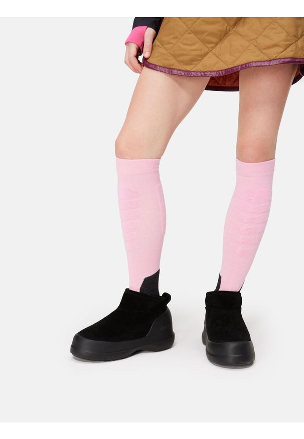 Śniegowce damskie Moon Boot LUNA LOW BOOT SUEDE. Kolor: czarny