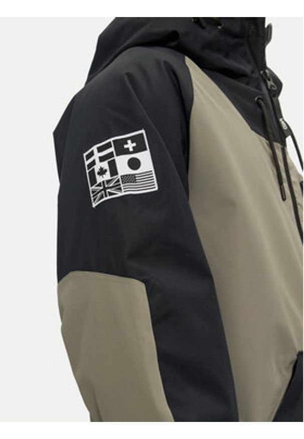 Colourwear Kurtka narciarska League Jkt M 7010291 Zielony Regular Fit. Kolor: zielony. Materiał: syntetyk. Sport: narciarstwo