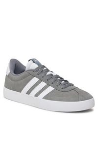 Adidas - adidas Sneakersy Vl Court 3.0 ID6276 Szary. Kolor: szary. Materiał: zamsz, skóra #4