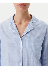 Hunkemöller Koszulka piżamowa 301491 Błękitny Regular Fit. Kolor: niebieski. Materiał: bawełna #3