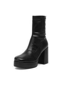 DeeZee Botki 7562T-2 Czarny. Kolor: czarny. Materiał: syntetyk, materiał #5