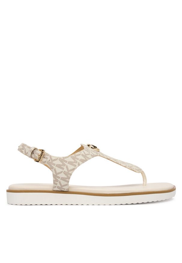 MICHAEL Michael Kors Sandały Val Thong 40R6VAFS1B Biały. Kolor: biały. Materiał: skóra