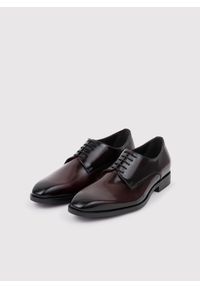 Pako Lorente - PAKO LORENTE – Eleganckie obuwie męskie w kolorze bordowym. Kolor: czerwony. Materiał: skóra. Styl: elegancki #1