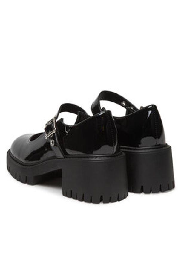 DeeZee Półbuty 8-508-2 Czarny. Kolor: czarny. Materiał: skóra