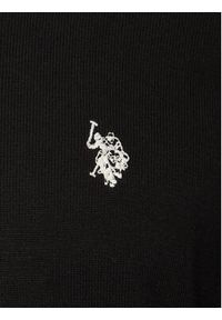 U.S. Polo Assn. Sweter MUP2961 Czarny Regular Fit. Typ kołnierza: polo. Kolor: czarny. Materiał: bawełna #3