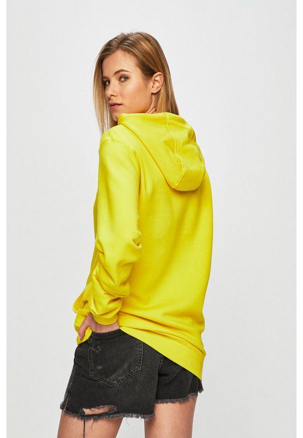 Fila - Bluza. Okazja: na co dzień. Kolor: żółty. Materiał: materiał. Wzór: nadruk. Styl: casual