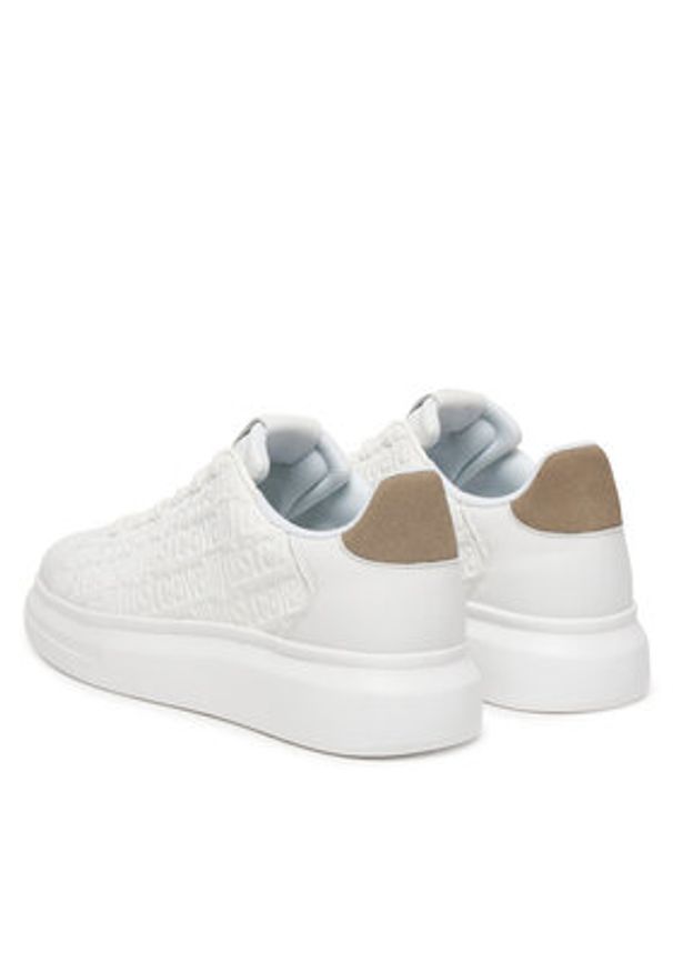 Just Cavalli Sneakersy 80QA3SBC ZPC17 Biały. Kolor: biały. Materiał: skóra