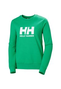 Damska bluza z okrągłym dekoltem Helly Hansen 2.0. Kolor: zielony
