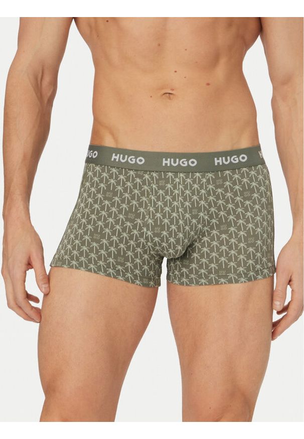 Hugo - HUGO Komplet bokserek 50532550 Zielony. Kolor: zielony. Materiał: bawełna