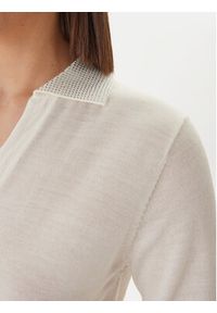 Guess Sweter W6GR03 Z0583 Écru Regular Fit. Materiał: wełna #4