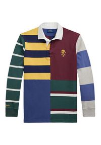 Polo Ralph Lauren Polo 710971831001 Kolorowy Classic Fit. Typ kołnierza: polo. Materiał: bawełna. Wzór: kolorowy #4