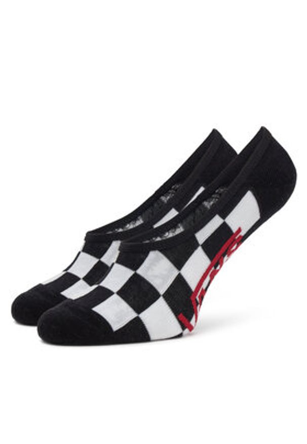 Vans Zestaw 3 par stopek męskich Classic No Show VN000F10 Kolorowy. Materiał: materiał, bawełna. Wzór: kolorowy