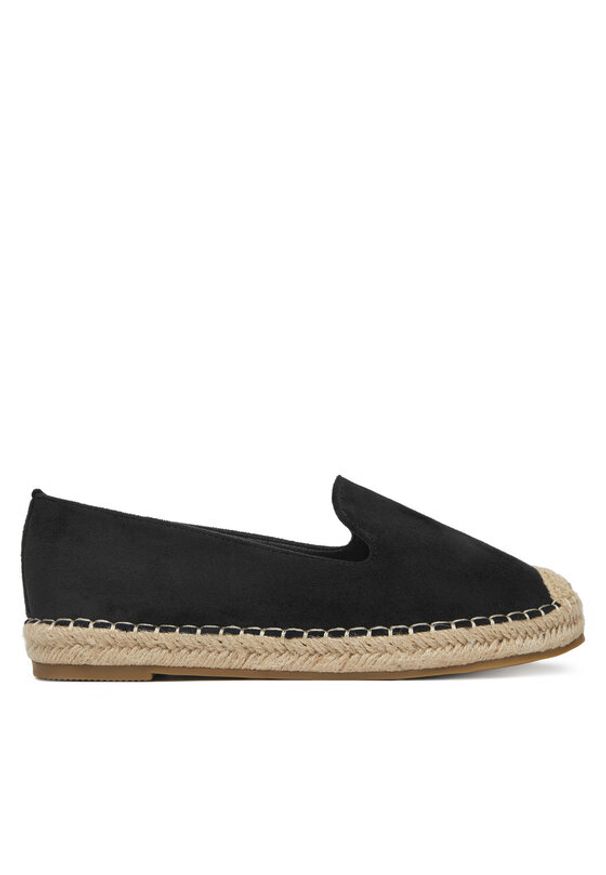 DeeZee Espadryle RS07-18 Czarny. Kolor: czarny. Materiał: materiał