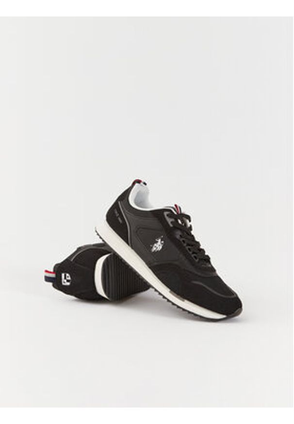 U.S. Polo Assn. Sneakersy Ethan ETHAN001 Czarny. Kolor: czarny. Materiał: materiał