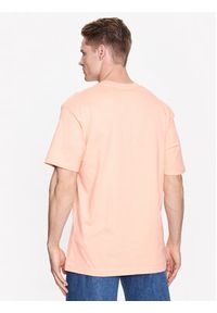 DC T-Shirt Star Pocket ADYZT05043 Pomarańczowy Regular Fit. Kolor: pomarańczowy. Materiał: bawełna #3