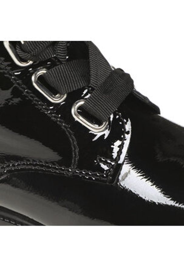 Lasocki Trzewiki WI16-ZOLA-02 Czarny. Kolor: czarny. Materiał: lakier, skóra