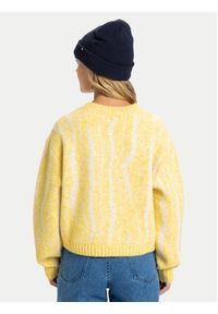 Quiksilver Sweter Selwyn EQWSW03031 Żółty Cropp Fit. Kolor: żółty. Materiał: syntetyk #2