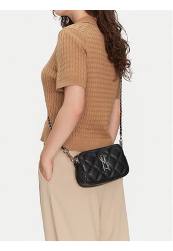 Steve Madden Torebka Bmarvis SM13001088 Czarny. Kolor: czarny. Materiał: skórzane